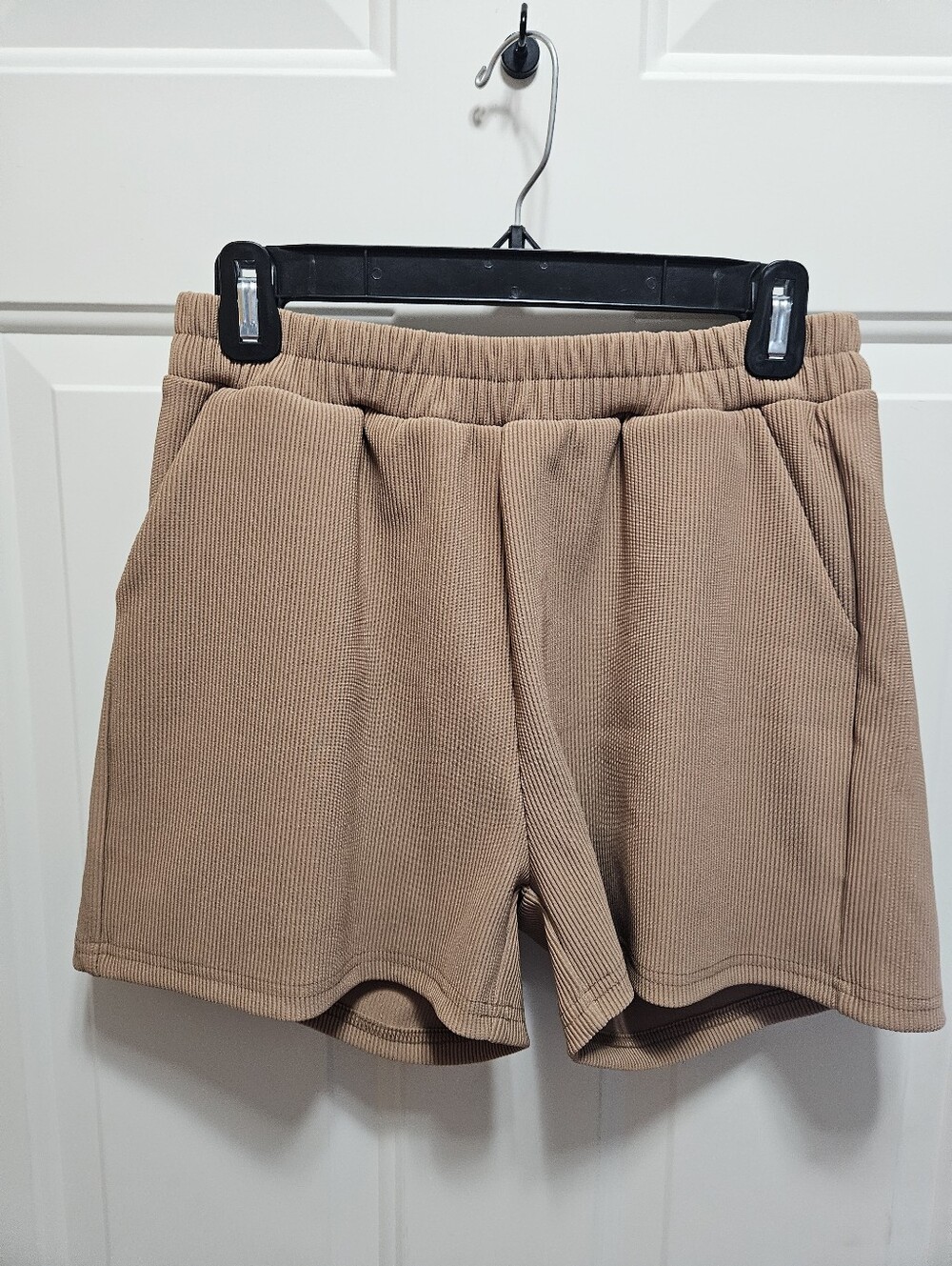 Zenana Ribbed Scuba Top & Shorts Set - Picture 7 of 11